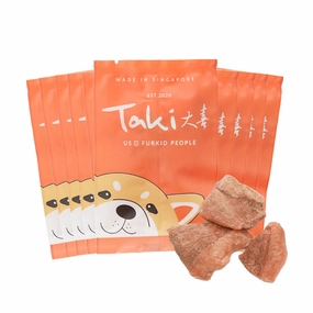 Taki Duck Breast Freeze-Dried Treats For Cats & Dogs (10 Packets) 100g