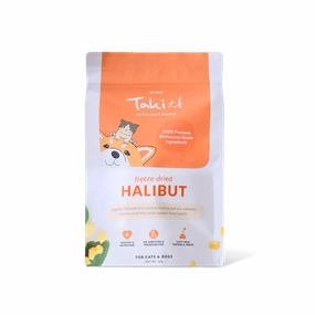 Taki Freeze Dried Treats for Dogs & Cats - Canadian Halibut 60g