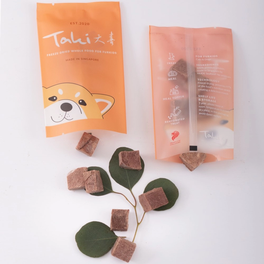 Taki Kangaroo Cubes Freeze-Dried Treats For Cats & Dogs (10 Packets) 100g