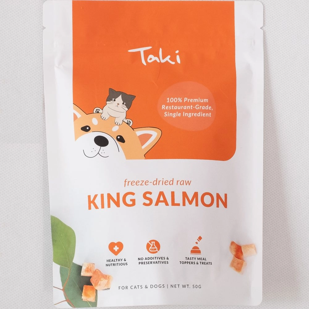 Taki King Salmon Freeze-Dried Treats For Cats & Dogs 50g