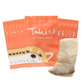 Taki Pomfret Fish Freeze-Dried Treats For Cats & Dogs (12 Packets) 84g