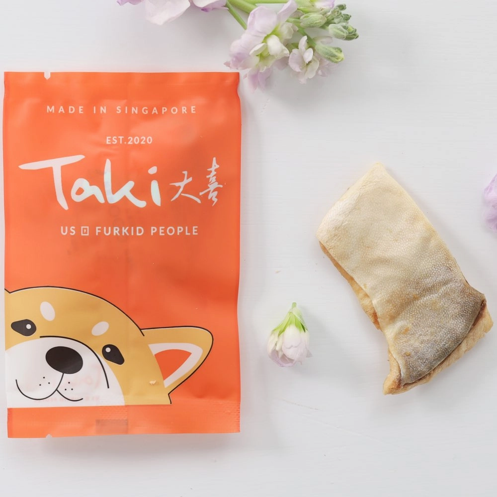 Taki Pomfret Fish Freeze-Dried Treats For Cats & Dogs (12 Packets) 84g