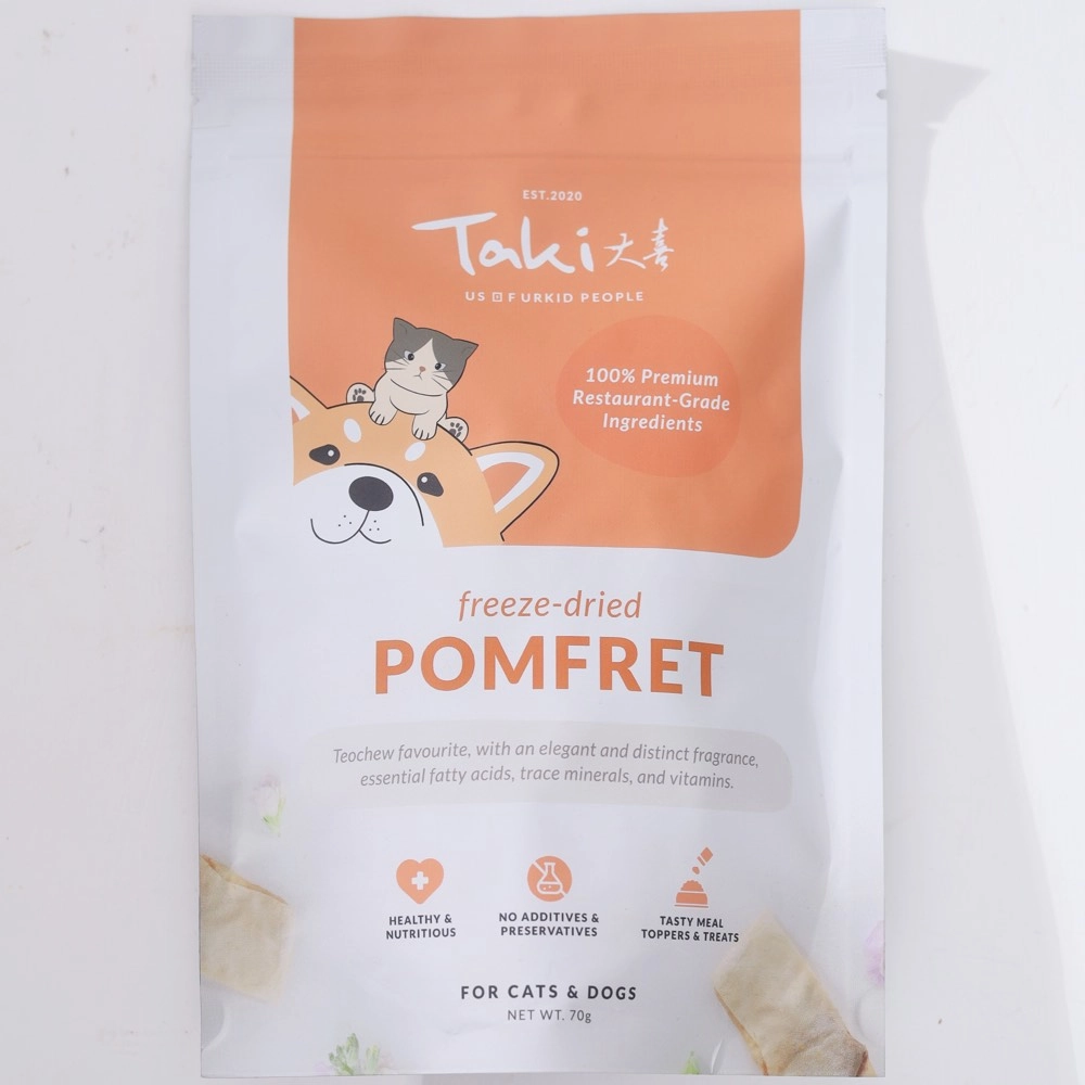 Taki Pomfret Fish Freeze-Dried Treats For Cats & Dogs 70g