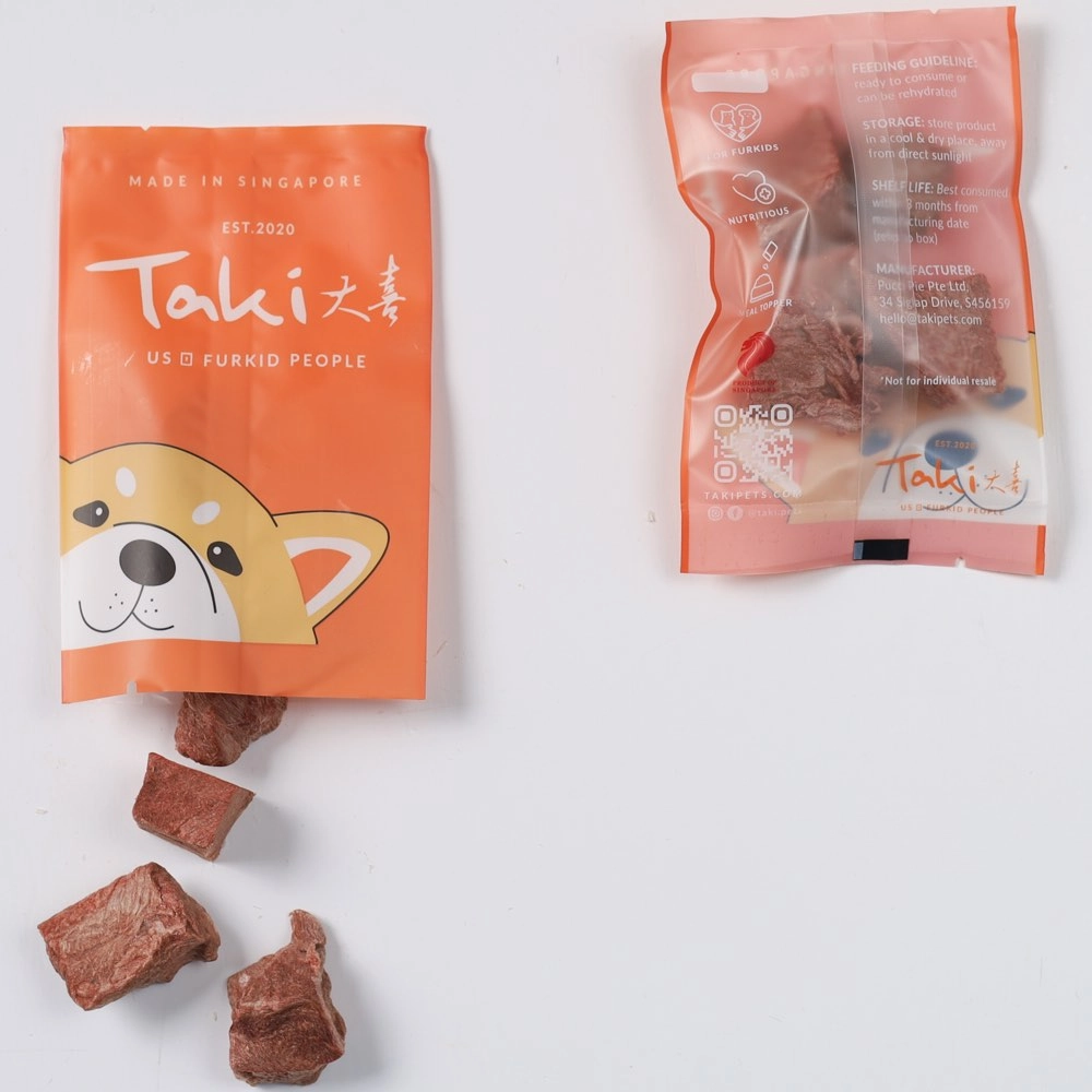 Taki Venison Cubes Freeze-Dried Treats For Cats & Dogs (10 Packets) 70g