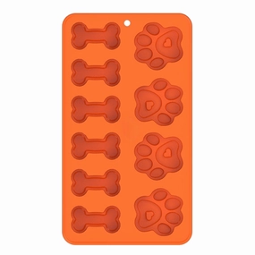 Talking Dog Club Treat Silicon Mould for Dogs (Orange)