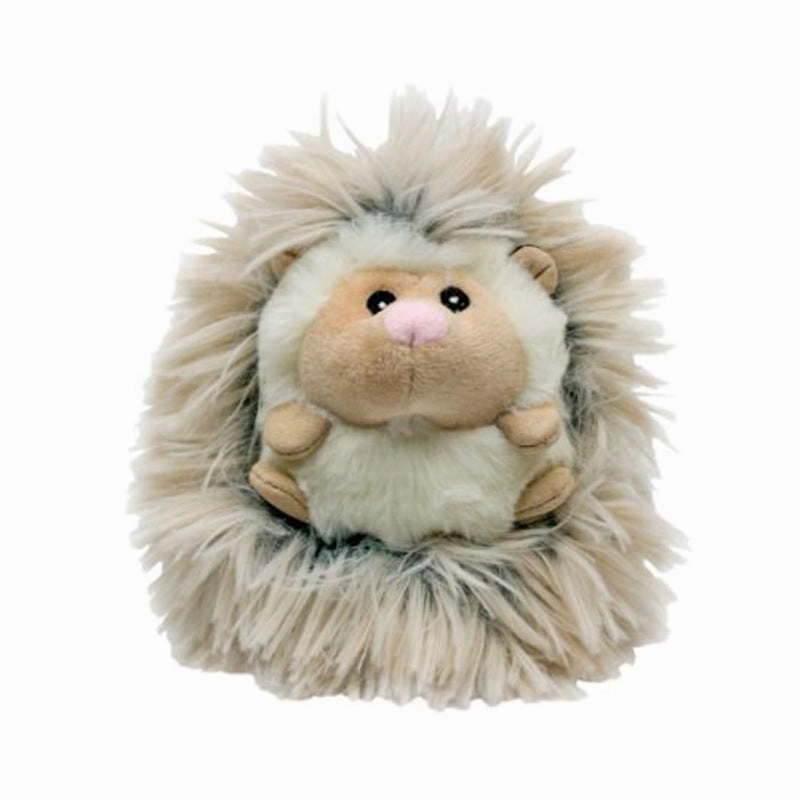 TALL TAILS Real Feel Fluffy Baby Hedgehog Dog Toy