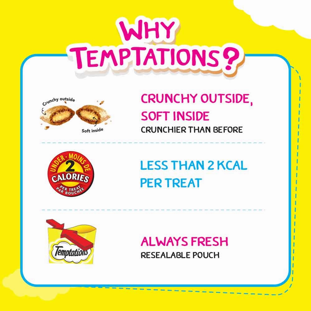 Temptations Creamy Dairy Cat Treats 75g
