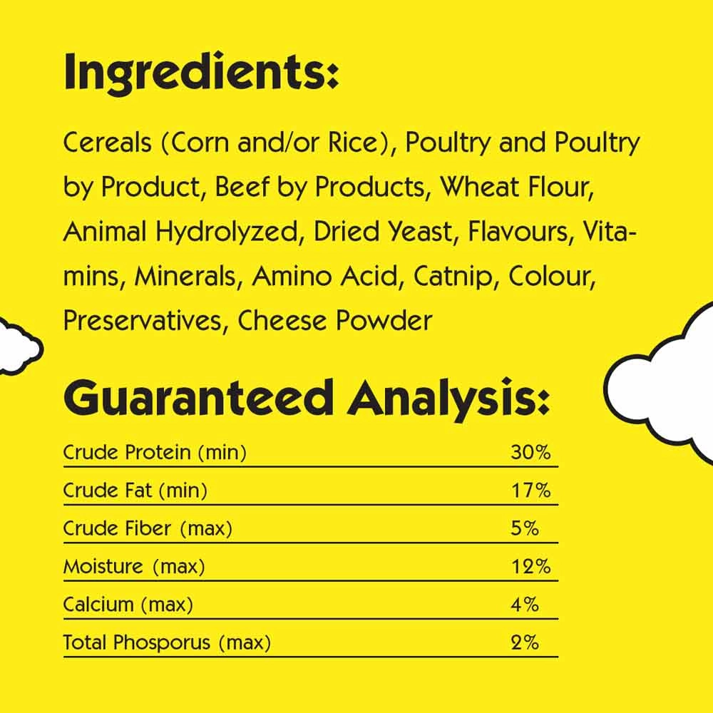 Temptations Mixups Catnip, Chicken & Cheddar Cat Treats 75g