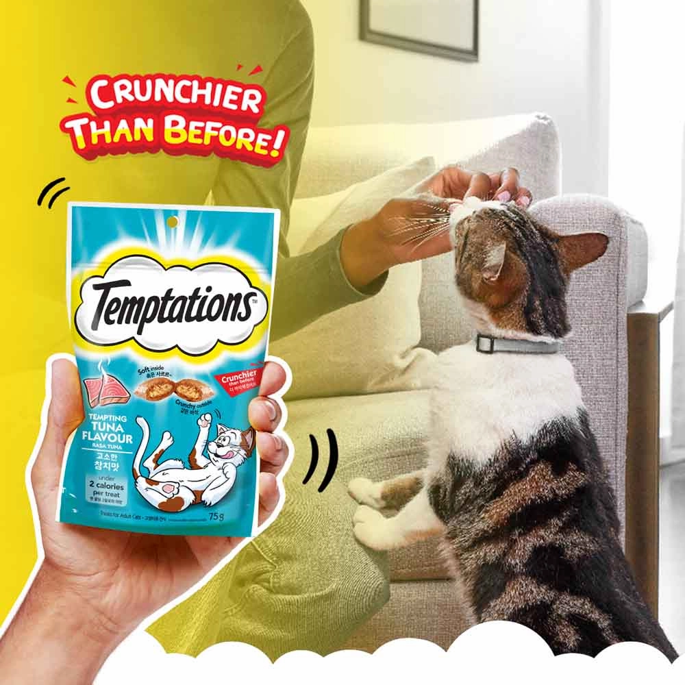 Temptations Tempting Tuna Cat Treats 75g