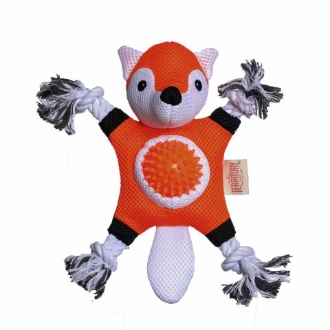 Territory 2-in-1 Outdoor Adventure Fox Dog Toy