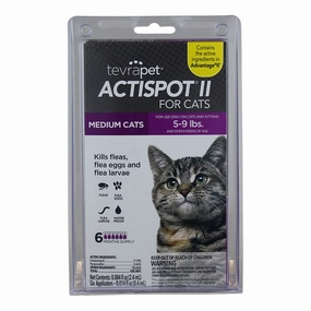 TevraPet Actispot II for Cats, 6 Month Supply