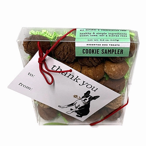 Thank You Gift Card Boxed Dog Treats