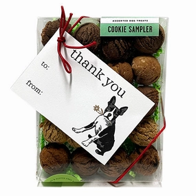 Thank You Gift Card Boxed Dog Treats