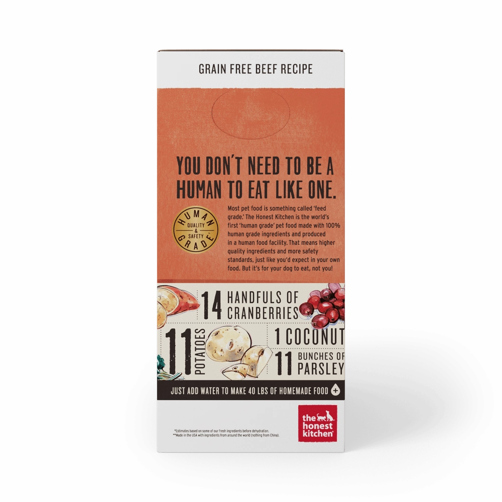 The Honest Kitchen LOVE Grain Free Beef All Life Stages Dog Food