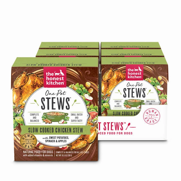 The Honest Kitchen One Pot Stew Chicken Sweet Potato Spinach Apple for Dogs
