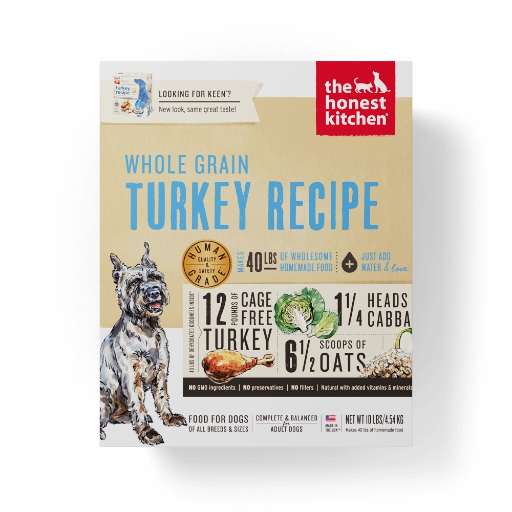 The Honest Kitchen Whole Grain Turkey Recipe Dehydrated Dog Food