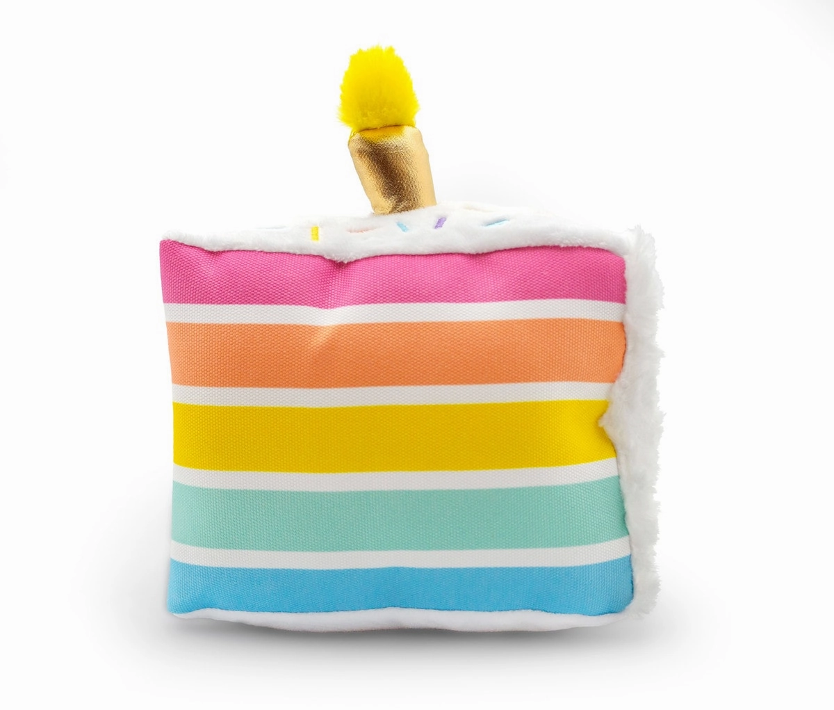 ThoozyPet Birthday Layer Cake Plush Dog Toy