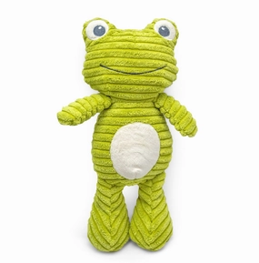 ThoozyPet Tuff & Cuddly Frog Plush Dog Toy