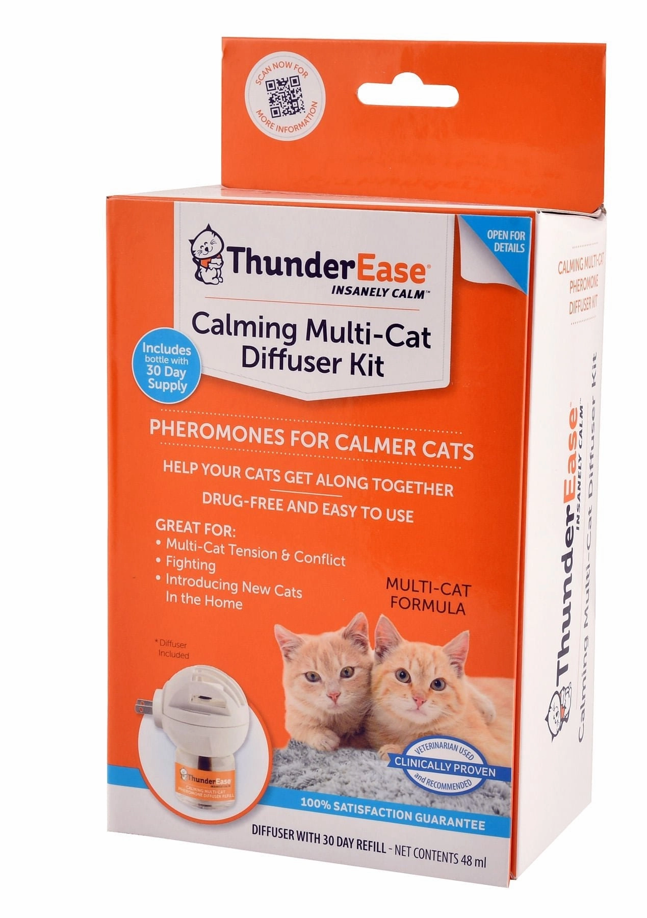ThunderEase Multi-Cat Calming Diffuser Kit