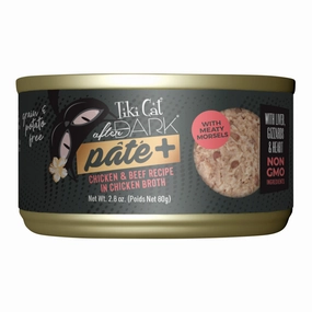 Tiki Cat After Dark Pate  Wet Cat Food, Chicken & Beef