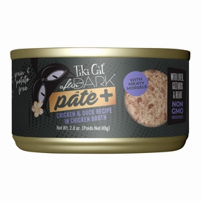 Tiki Cat After Dark Pate  Wet Cat Food, Chicken & Duck