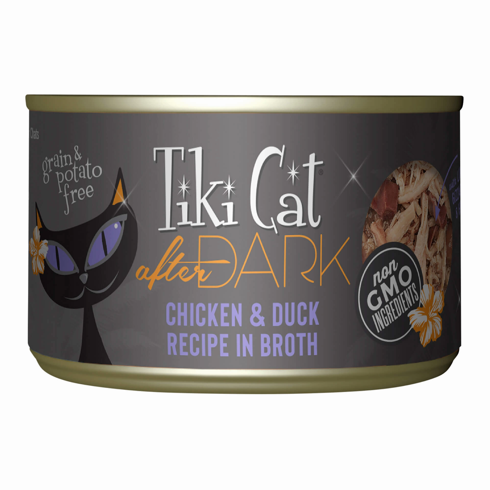 Tiki Cat After Dark Wet Cat Food, Chicken & Duck