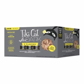Tiki Cat After Dark Wet Cat Food, Whole Foods Variety Pack, 2.8 oz Cans, 18 ct