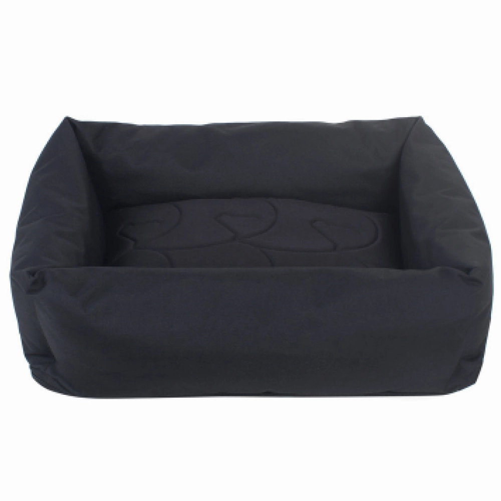 TopDog Premium Prime Lounger Bed for Dogs and Cats (Black) (Get a Toy Free)