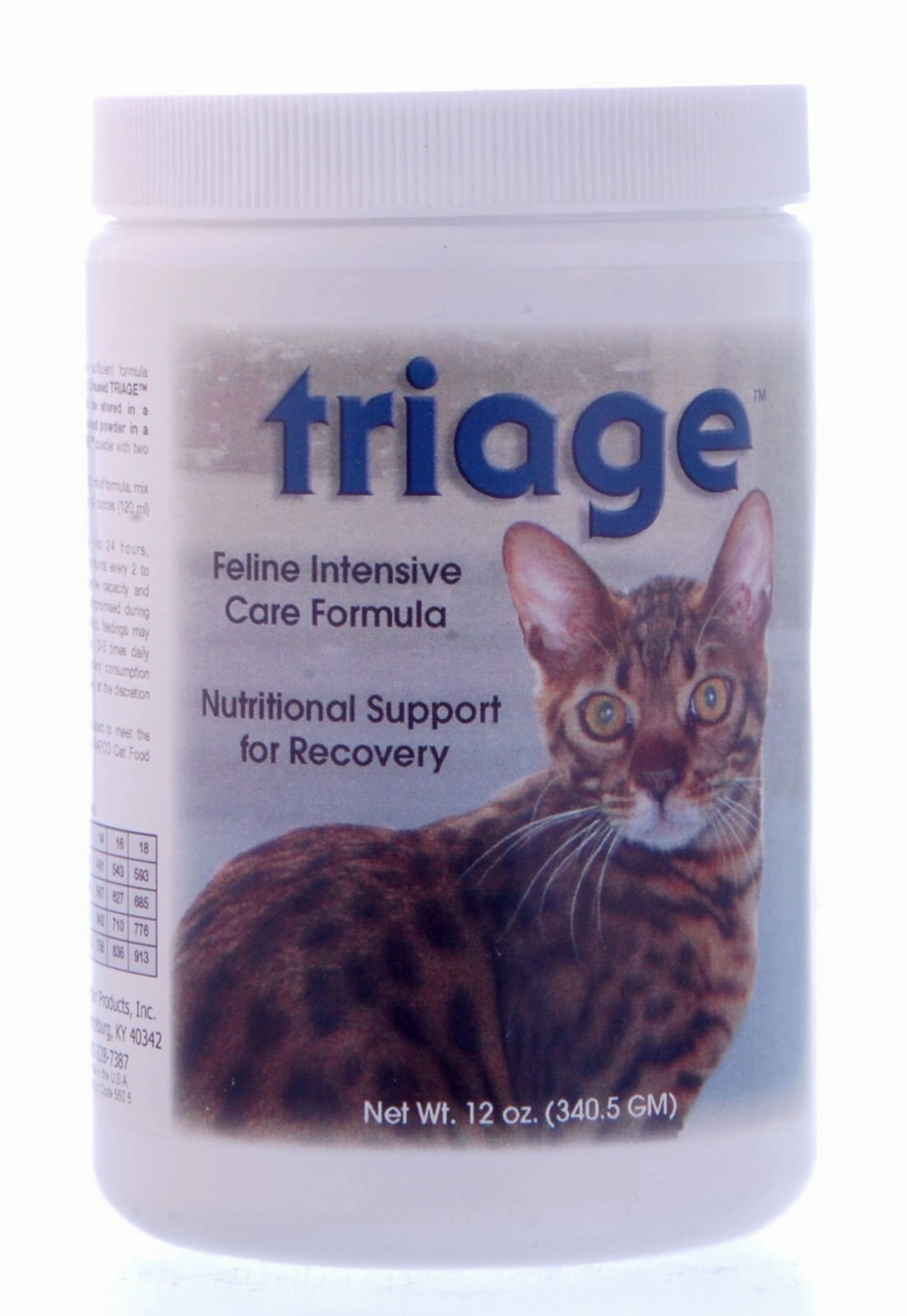 Triage Feline Intensive Care Formula