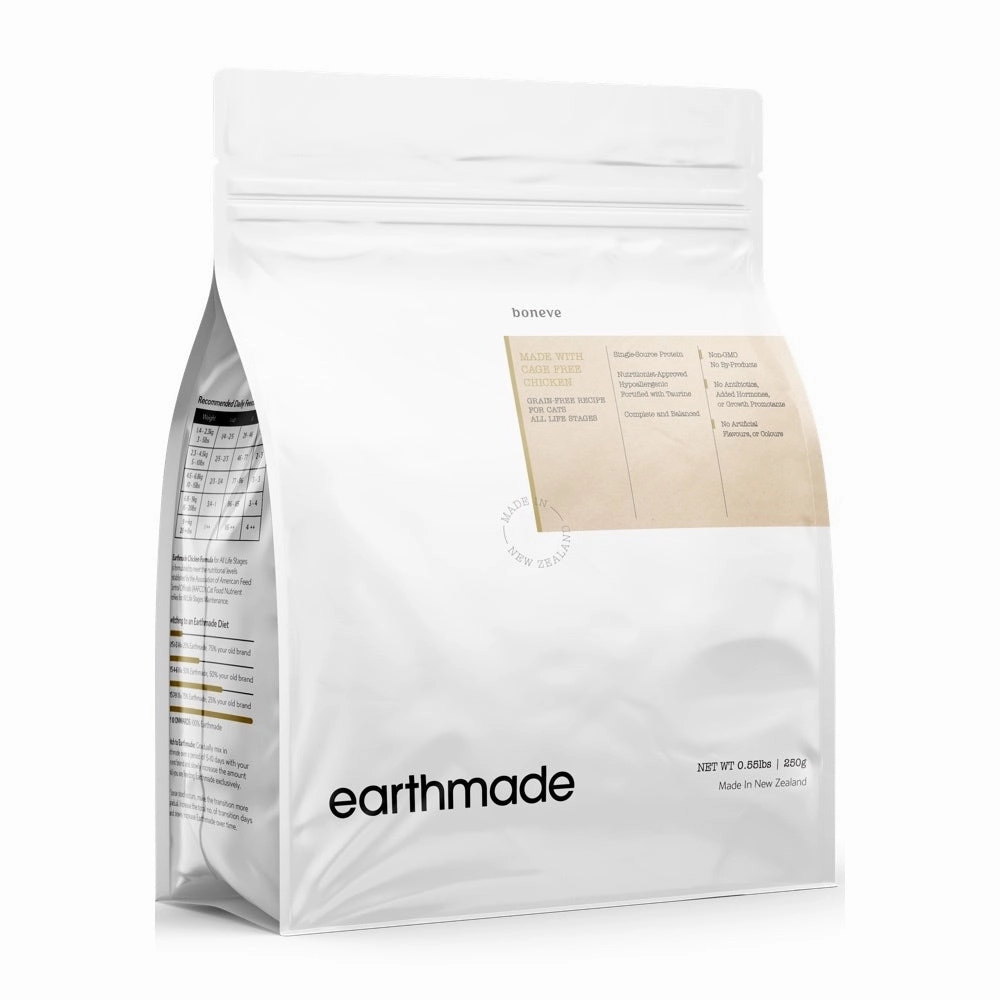 Trial Special $3 OFF: Boneve Earthmade Grain-Free Adult Dry Cat Food 250g