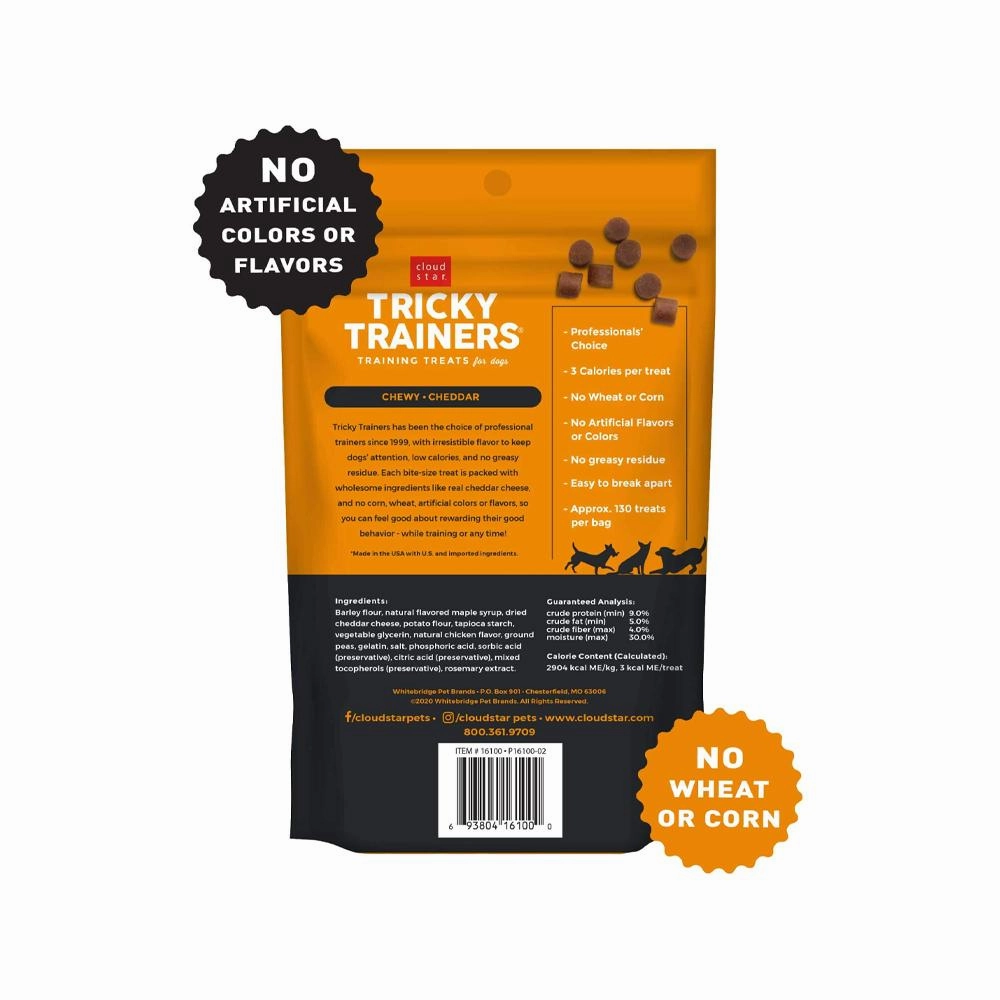 Tricky Treaters Cheddar Soft & Chewy Dog Treats