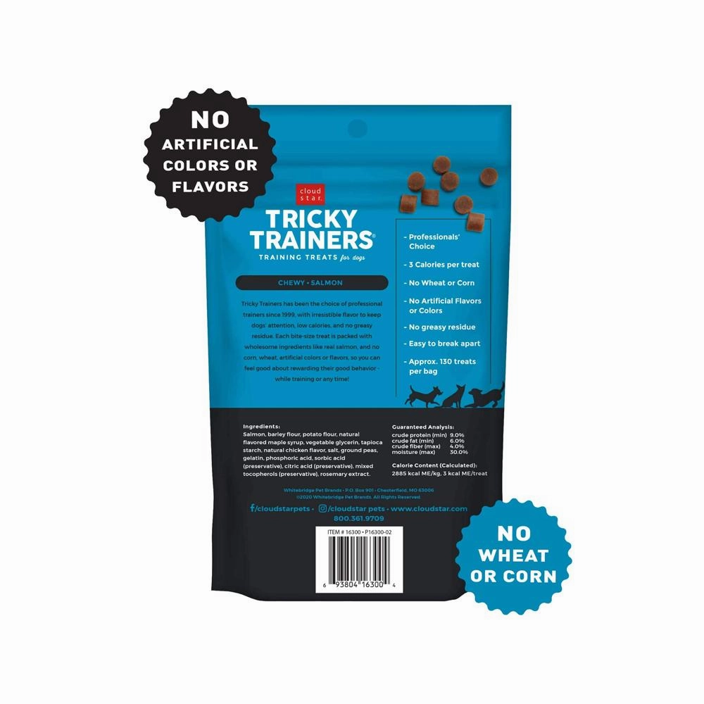 Tricky Treaters Salmon Soft & Chewy Dog Treats