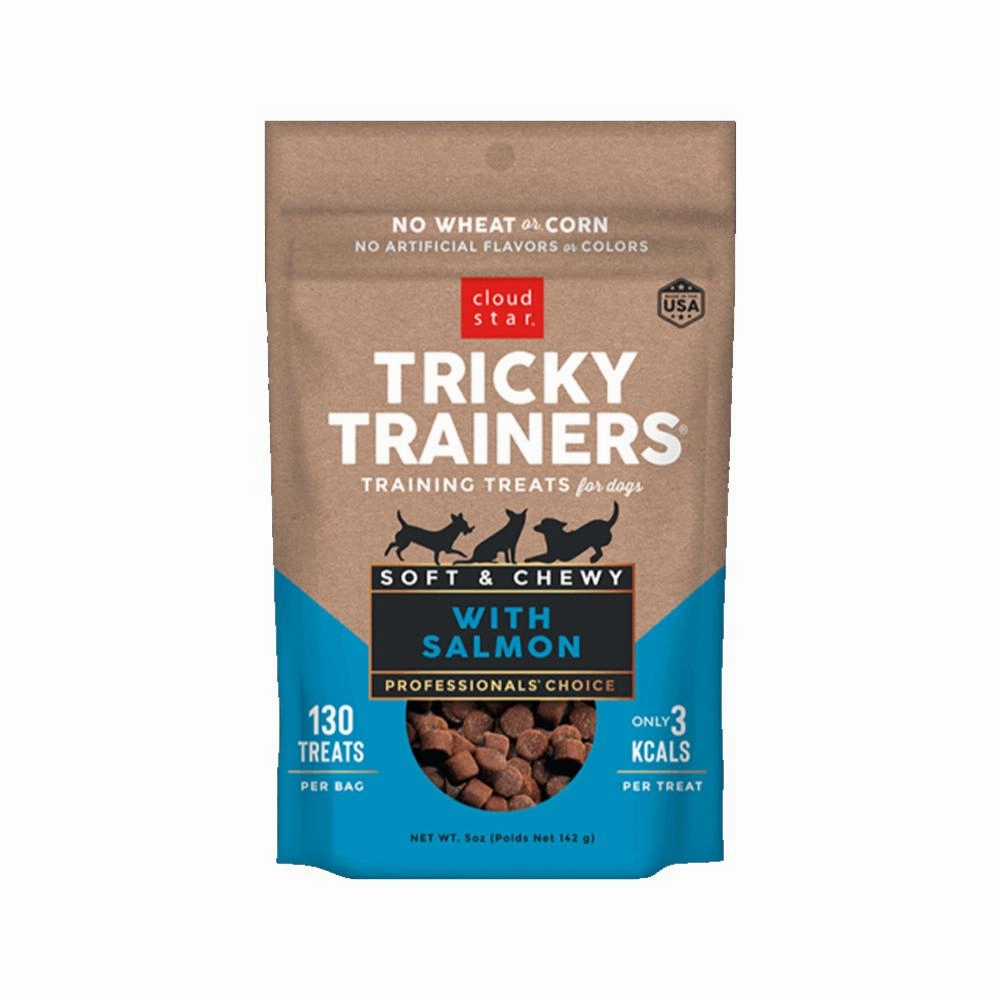 Tricky Treaters Salmon Soft & Chewy Dog Treats