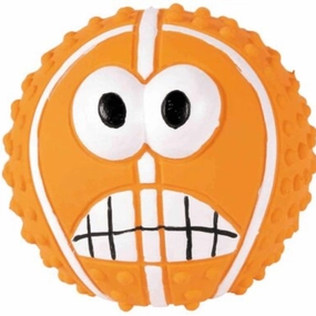Trixie Sport Ball with Motif Latex Toy for Dogs (Orange)
