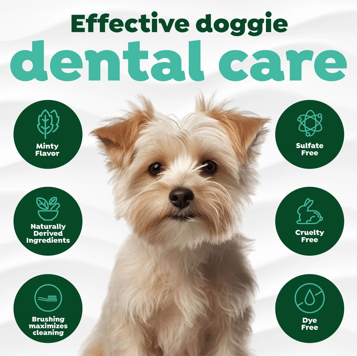 TropiClean Fresh Breath Oral Care Plaque & Tartar Defense Puppy Dental Kit