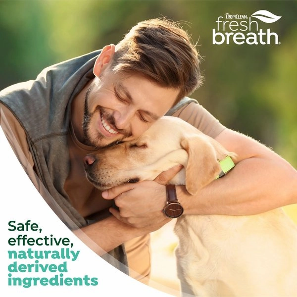 TropiClean Fresh Breath Tripleflex Plaque & Tartar Remover Large Dog Toothbrush
