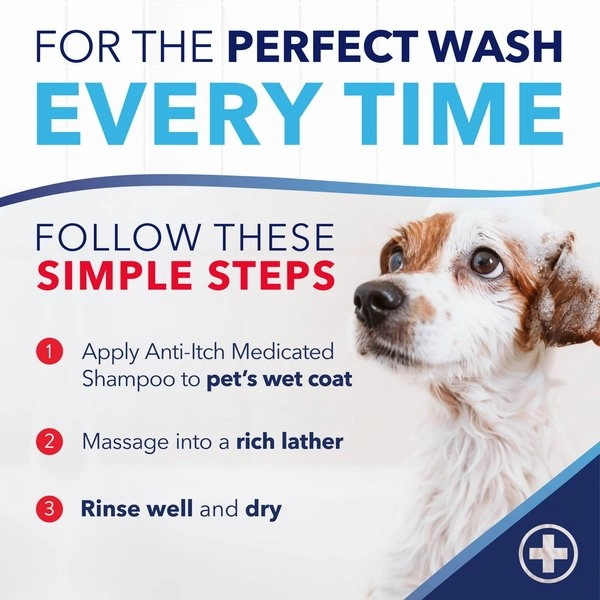 TropiClean OxyMed Medicated Itch Relief Oatmeal Shampoo for Dogs