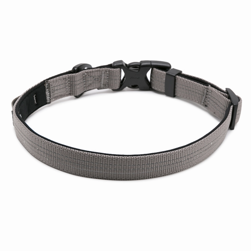 Truelove Classic Harness and Padded Collar for Dogs (Grey) - S