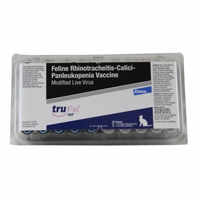 TruFel HCP Injectable Cat Vaccine, 25 x 1 mL Tray