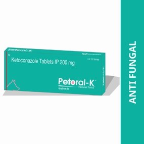 TTK Petoral K (Ketoconazole) 200mg Tablet for Dogs