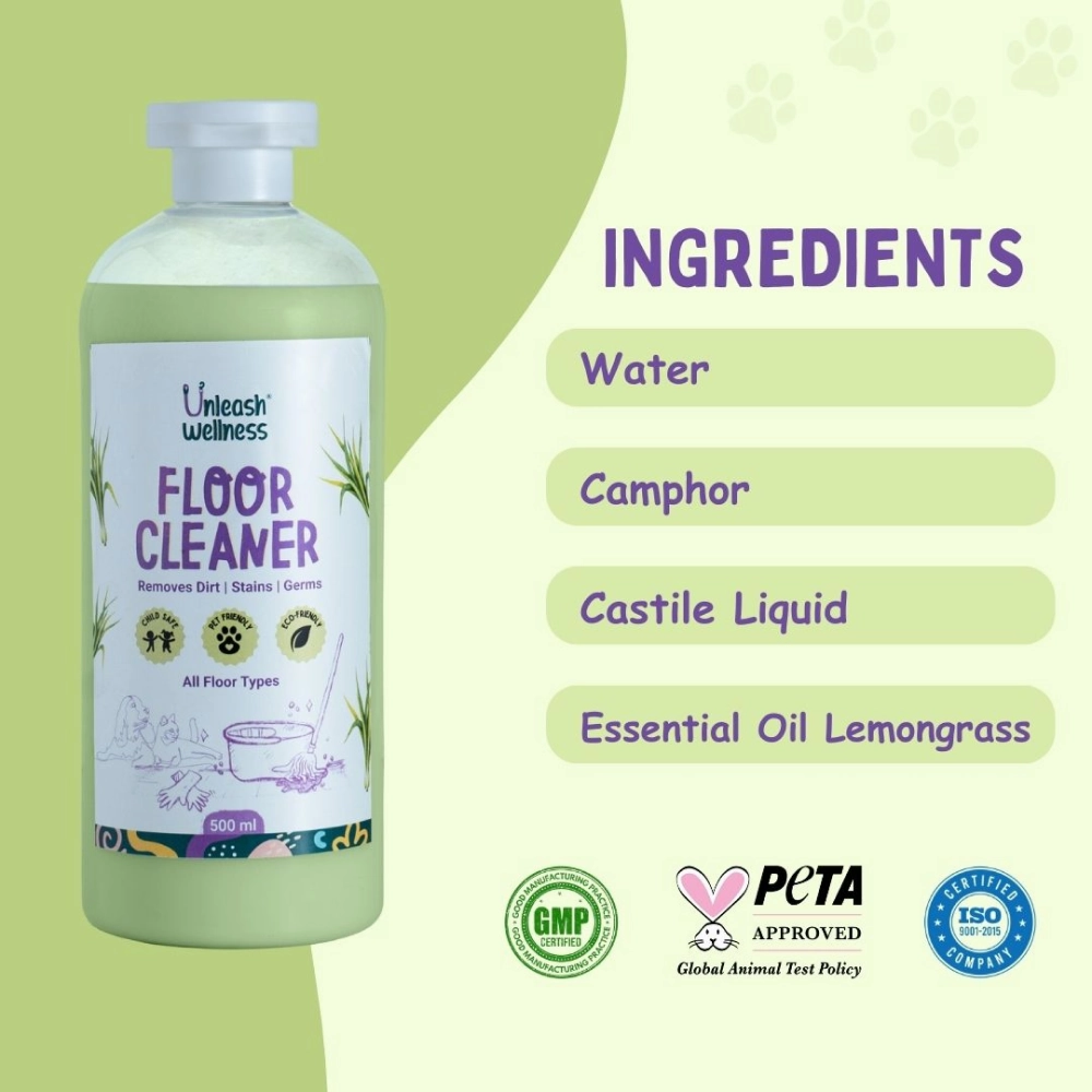 Unleash Wellness Pet Safe Floor Cleaner for Dogs and Cats