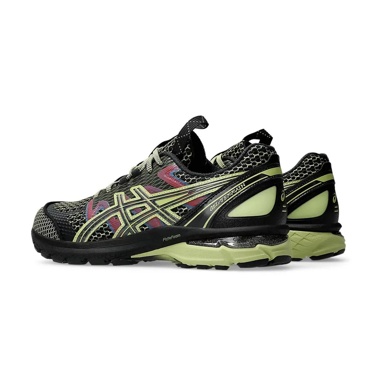 Chaussures Asics US4-S GEL-Terrain 'Noir Néon Citron'