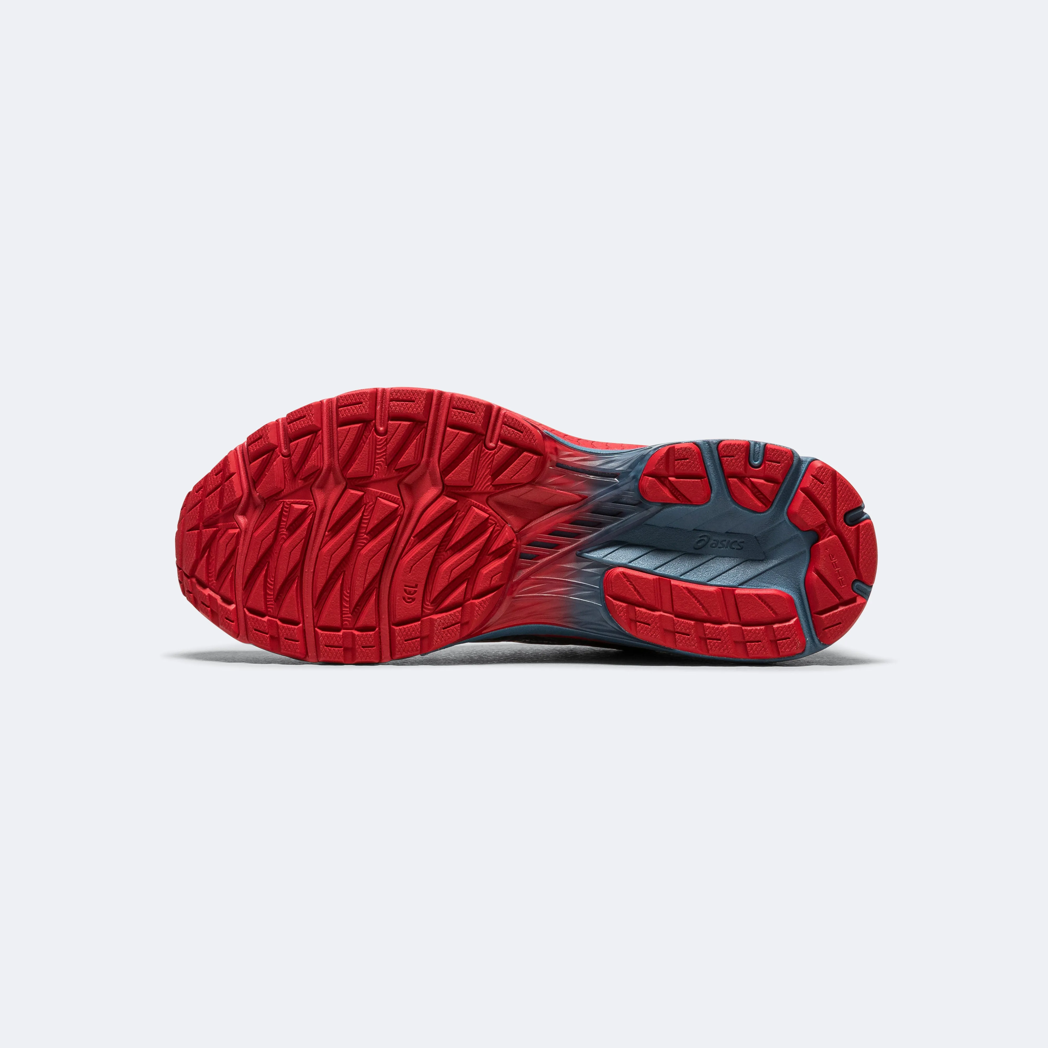 US4-S GEL-TERRAIN - Chaussures asics Rouge Classique/Crêpe Wood