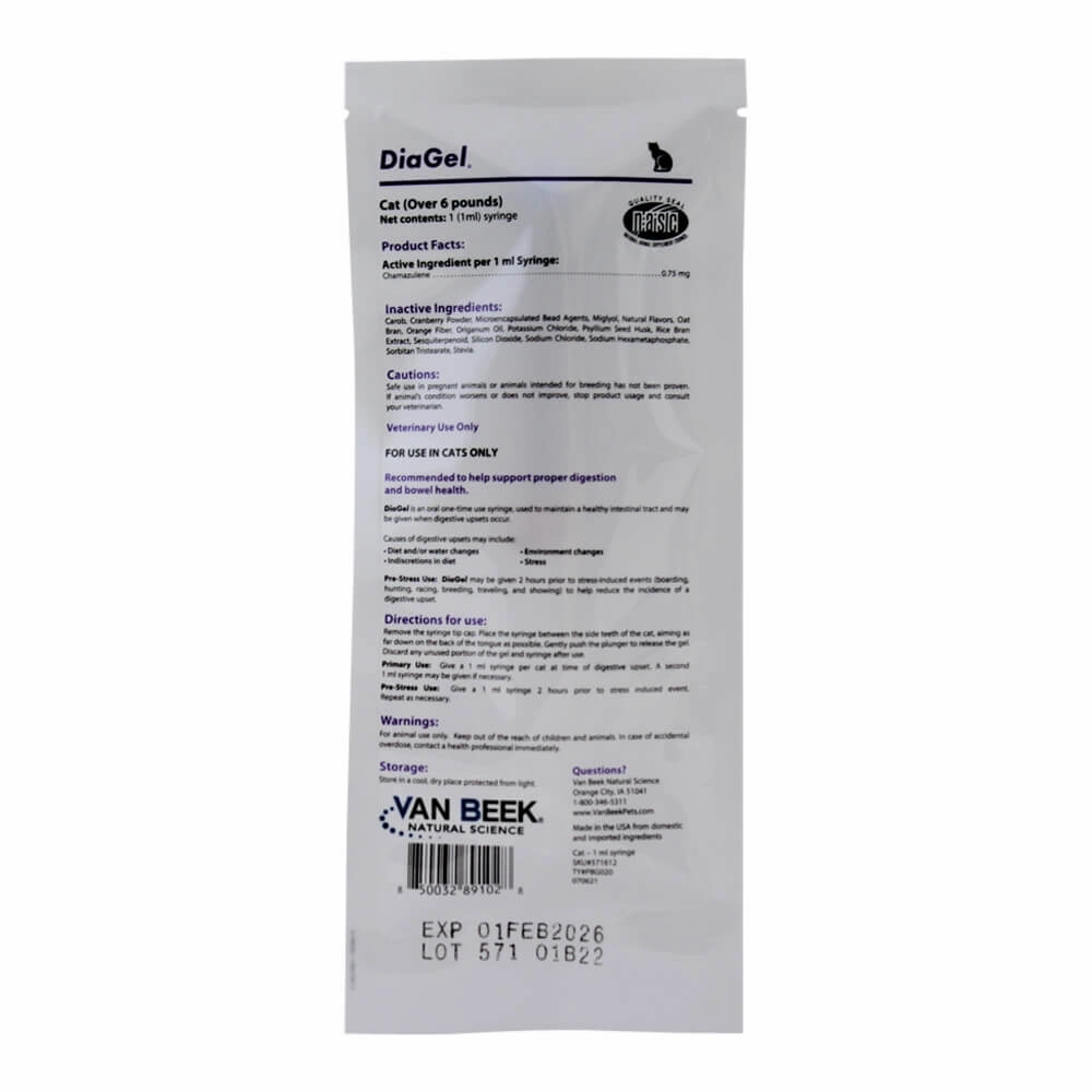 Van Beek Cat DiaGel, 1mL Syringe