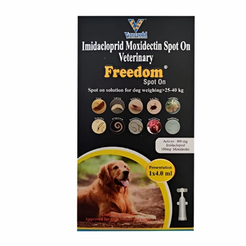 Venkys Freedom Tick & Flea Spot On for Dogs
