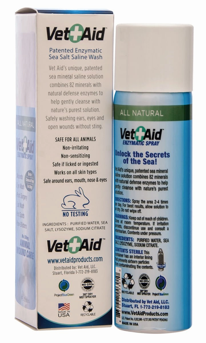Vet-Aid Sea Salt Derma Spray, 4 oz