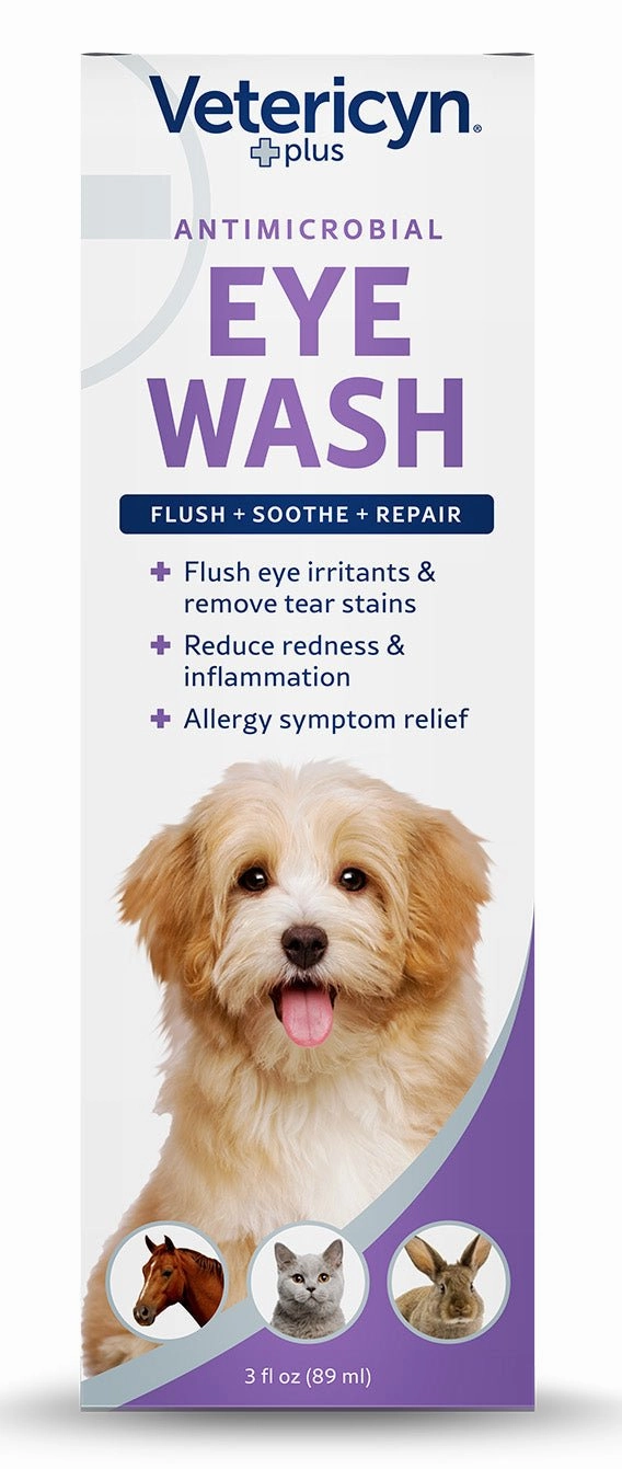 Vetericyn Plus All Animal Eye Wash, 3 oz