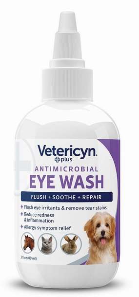 Vetericyn Plus All Animal Eye Wash, 3 oz