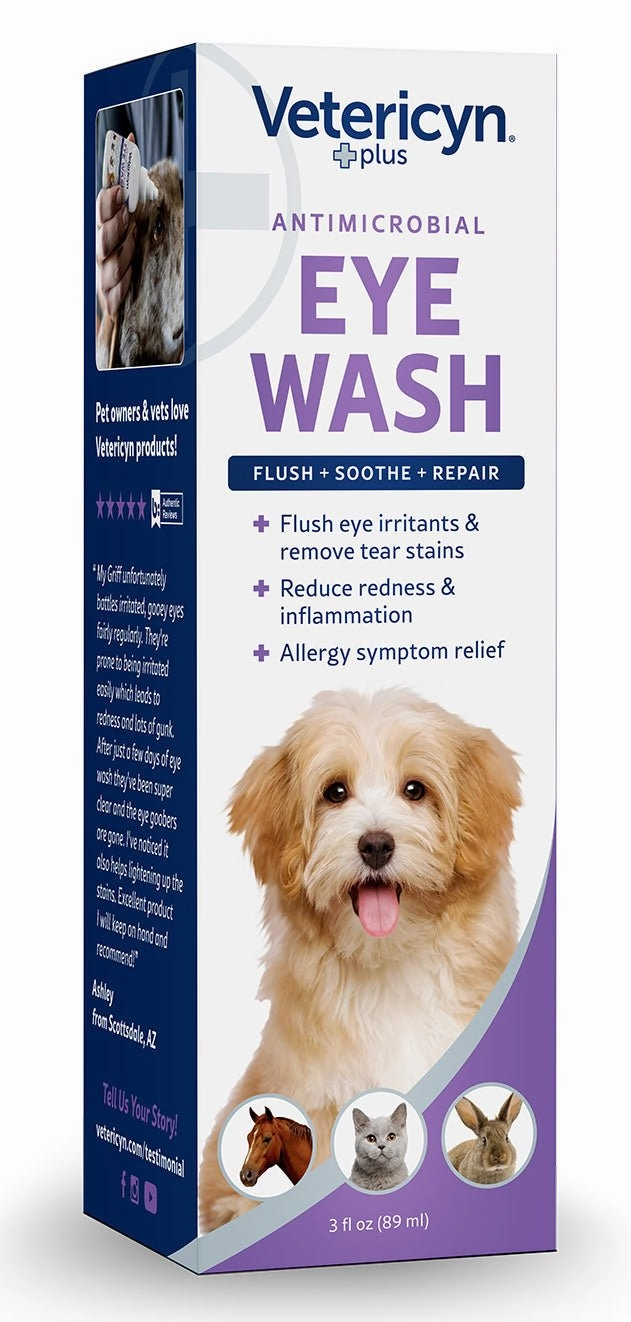 Vetericyn Plus All Animal Eye Wash, 3 oz