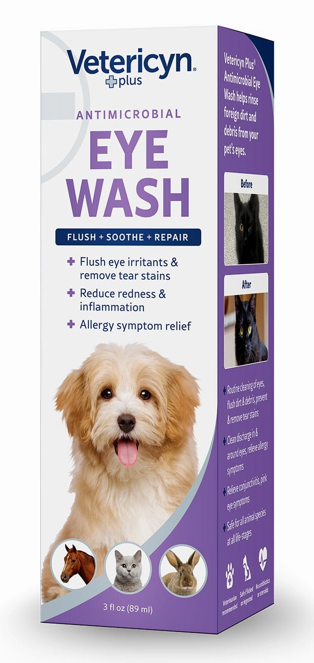 Vetericyn Plus All Animal Eye Wash, 3 oz